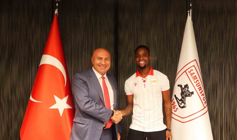 Samsunspor’da Plumain’den 3 yıllık imza