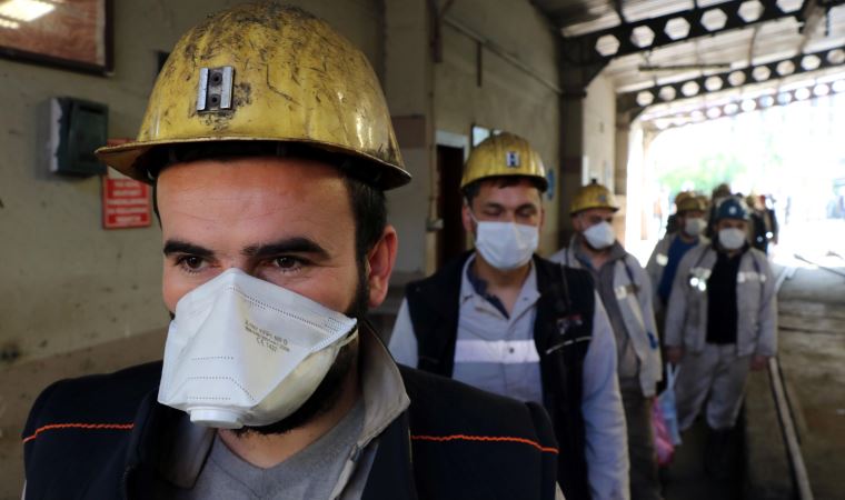 Zonguldak'ta bugüne kadar 21 maden işçisi Covid-19'a yakalandı