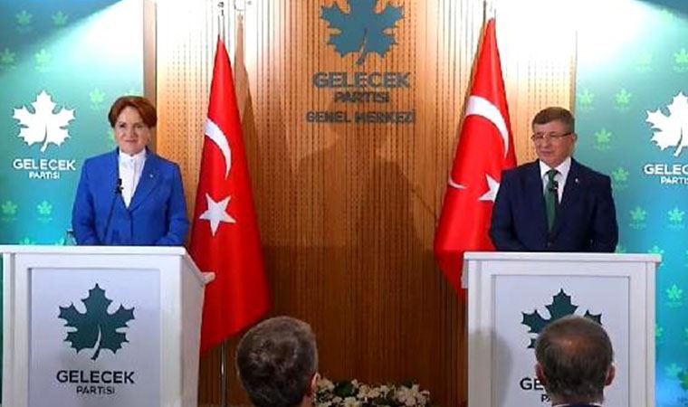 Akşener'den Davutoğlu'na 'hayırlı olsun' ziyareti