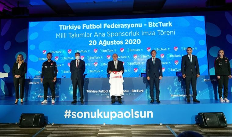 TFF’den BtcTurk ile sponsorluk anlaşması