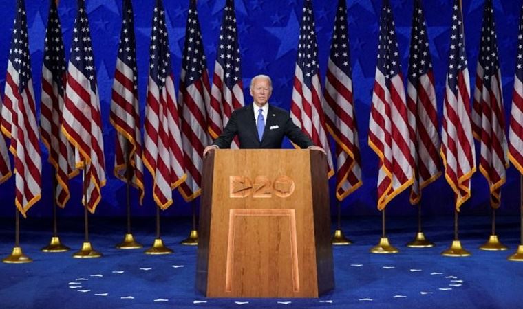 Demokratların Başkan Adayı Joe Biden: Ülkeyi bu karanlık mevsimden çıkarmaya liderlik edeceğim