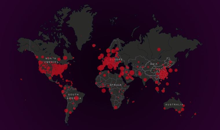 Dünya genelinde koronavirüs bilançosu: Can kaybı 808 bin 715’e yükseldi