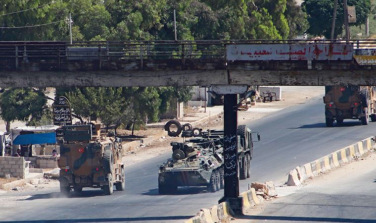 İdlib'de Türk-Rus  ortak devriyesinde patlama: 2 Rus asker hafif yaralandı