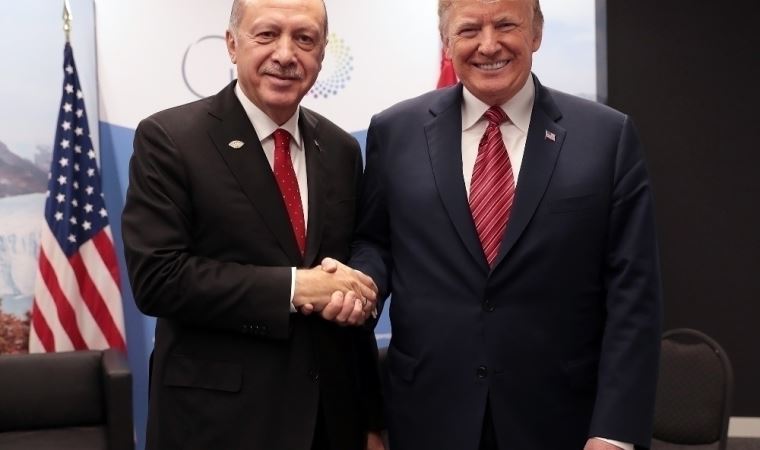 Cumhurbaşkanı Erdoğan, ABD Başkanı Trump ile görüştü