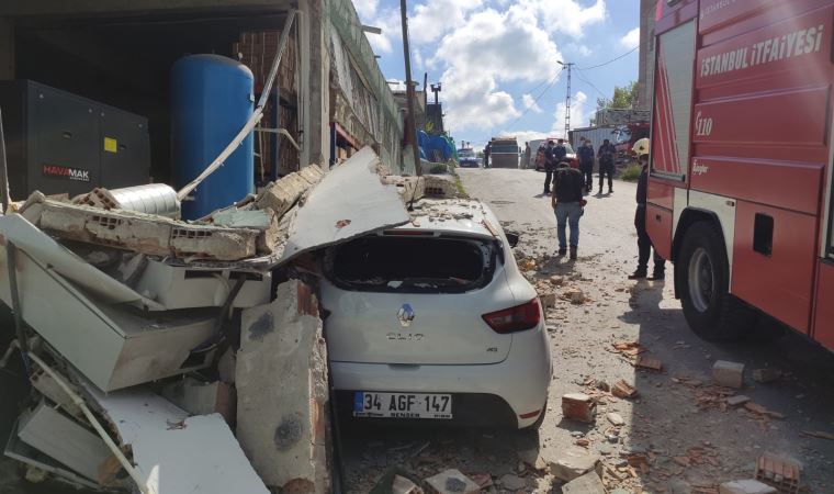 Sultangazi'de fabrikada patlama: 2 hafif yaralı