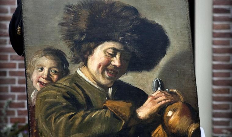 Frans Hals'a ait 'İki gülen çocuk' tablosu üçüncü defa çalındı