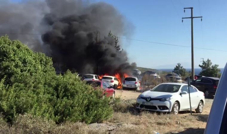 44 aracın yandığı orman yangınının sebebi belli oldu