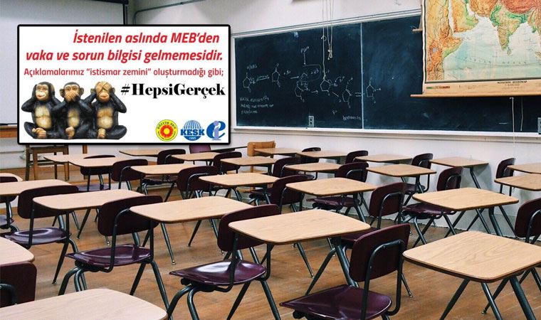 Eğitim Sen’den sosyal medyada kampanya: 176 okuldaki vakaların #HepsiGerçek