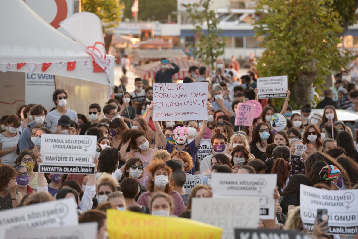 "İstanbul sözleşmesi yaşatır"