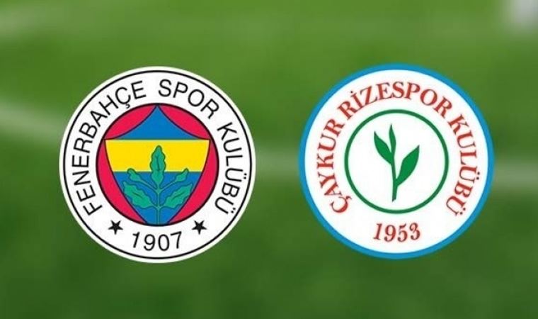 Fenerbahçe ile Rizespor 39. randevuda