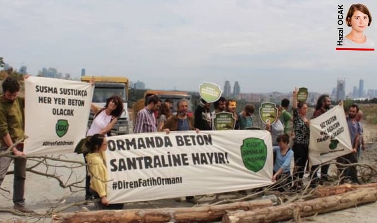 Taşocağı ve beton santralına hayır