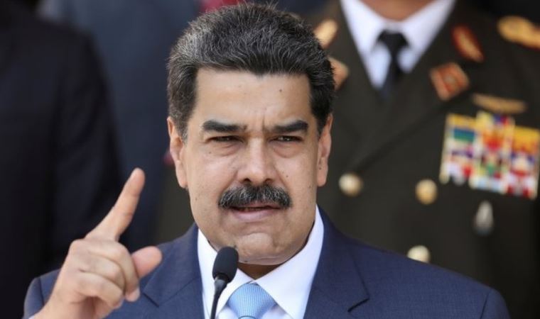 Venezuela Devlet Başkanı Maduro rafinerilerin yakınlarında bir Amerikan casusu yakalandığını söyledi