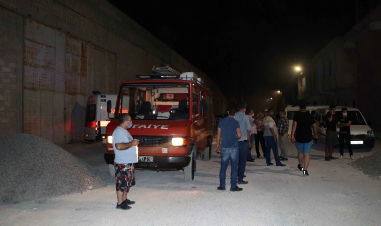 Gaziantep'te mobilya atölyesinde korkutan yangın