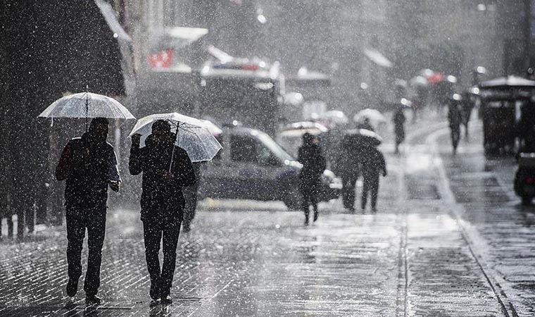 Meteoroloji'den kuvvetli yağış ve rüzgar uyarısı