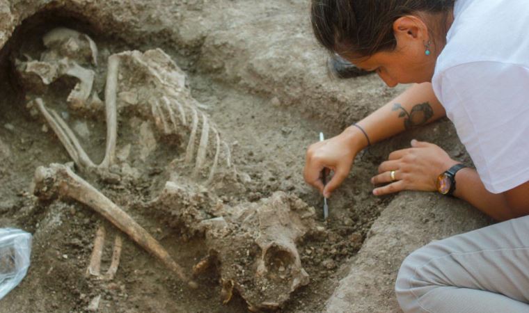 Bilecik’te bulunan 8 bin 500 yıllık insan iskeletinin DNA’sı incelenecek