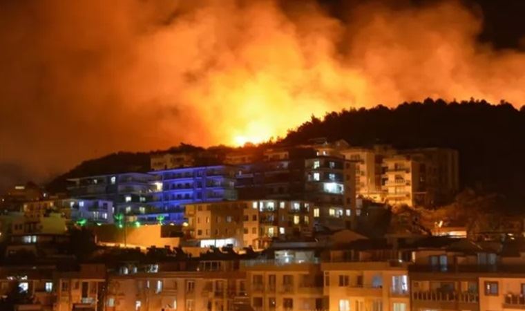 İzmir'deki yangında 'yakarım bu Dikili'yi' detayı