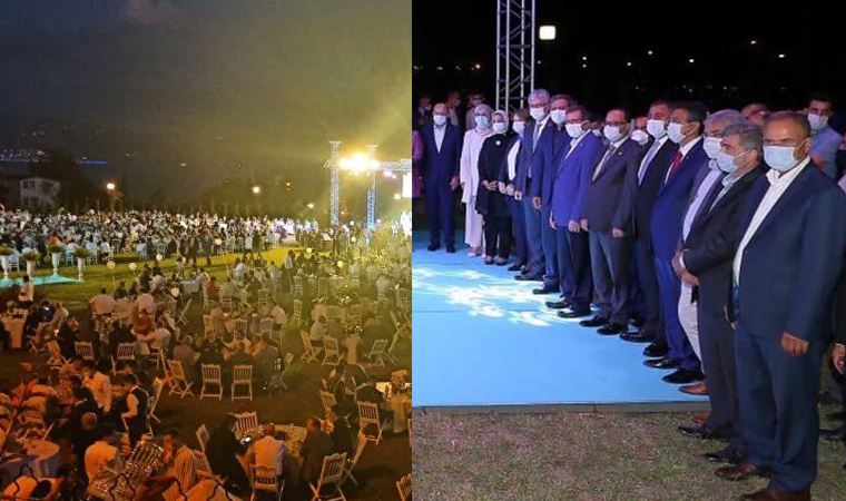 Dilovası Kaymakamlığı’nın para cezası kestiği AKP’li Yaman’ın düğününe kaymakamın kendisi katılmış