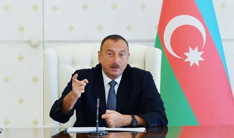 Aliyev: Ermenistan'a silahlar ücretsiz veriliyor