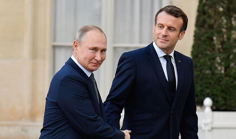 Fransa'da Putin- Macron görüşmesini yayınlayan gazetelere soruşturma