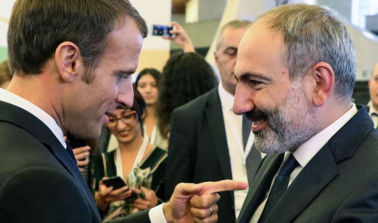 Ermenistan Başbakanı Paşinyan, Macron ile telefonda Türkiye’yi görüştü