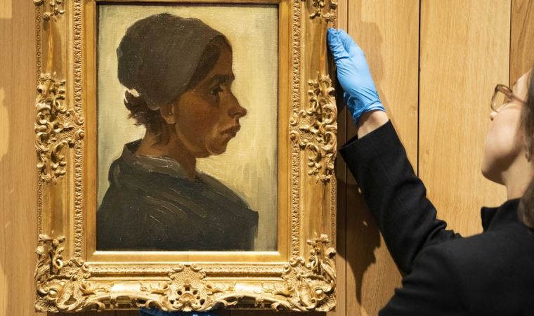 Van Gogh'un 'Kadın Başı' adlı tablosu 1,6 milyon euroya doğduğu topraklara geri döndü