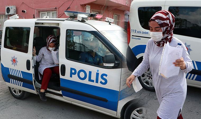 KPSS öncesi kimliklerini unutan adaylara polis desteği