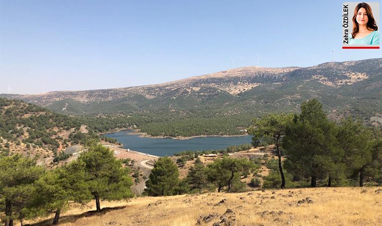 Gaziantep Nurdağı'nda gölet yapıldı, su kanalı yapılmıyor