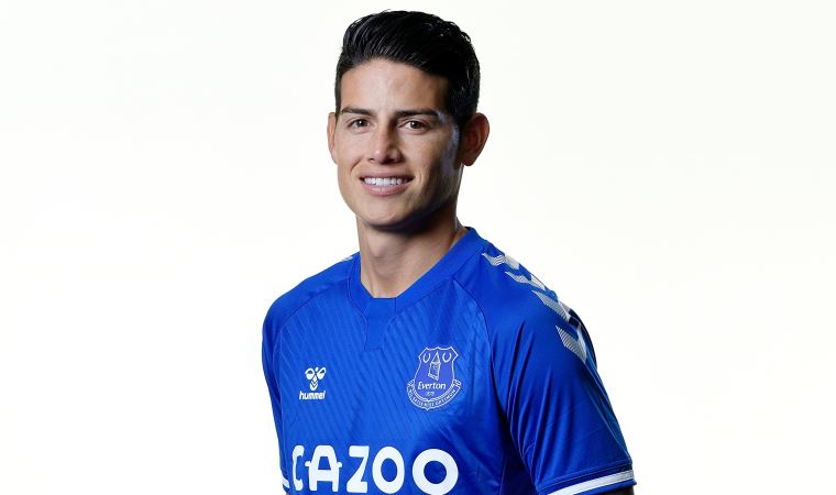 Everton, James Rodriguez'i kadrosuna kattı