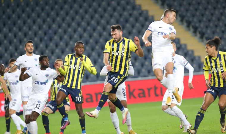 Kasımpaşa'yı yenen Fenerbahçe çeyrek finalde