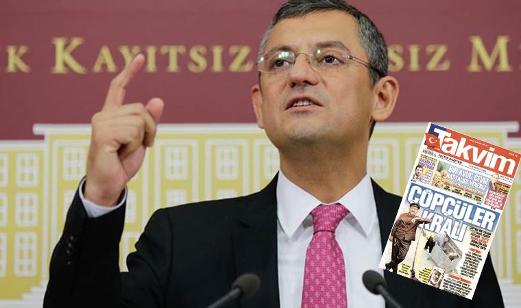 Yandaşın manşetine CHP'li Özel’den yanıt