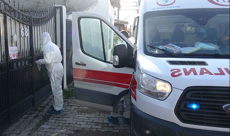 Edremit'te mutasyona uğramış virüs tespit edilen hasta, evden yurda götürüldü