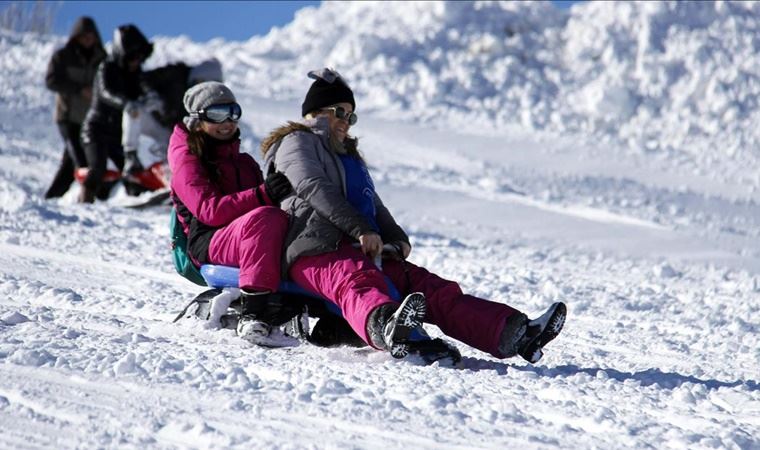 Esnaf kayak merkezlerini işaret ederek çözüm istedi