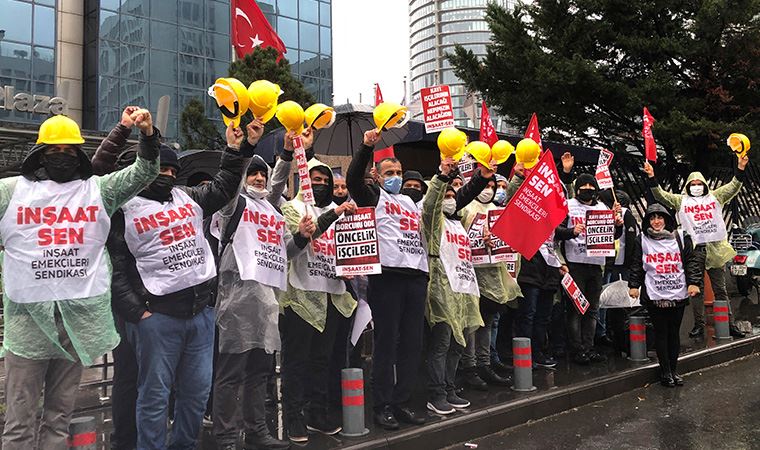 Kayı İnşaat işçileri yarın Ankara’da Meclis’te olacak