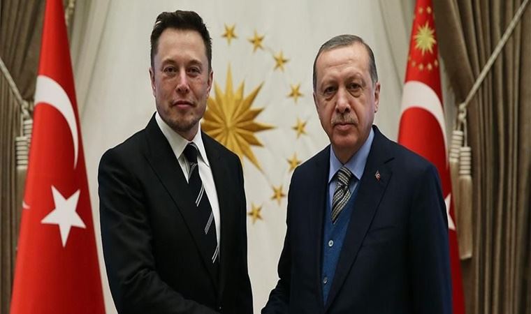 Erdoğan, Elon Musk ile görüştü