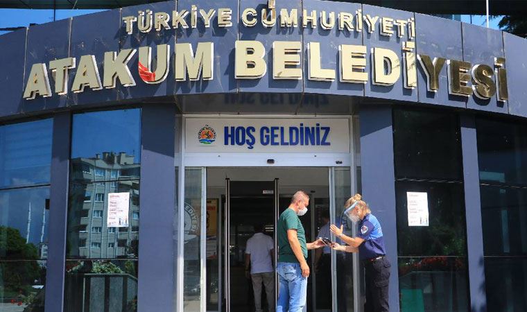 AKP’li eski yönetimin borçları nedeniyle Atakum Belediyesi’nin ek hizmet binası haczedildi