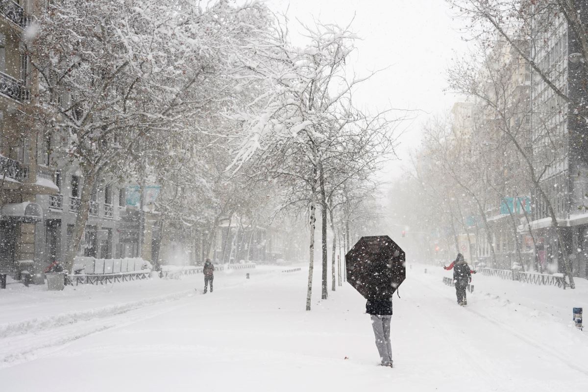 The largest Snowfall in decades.