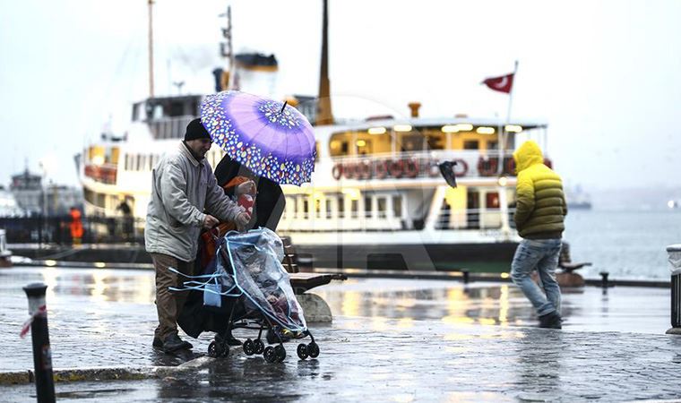 İstanbul'a kuvvetli yağış uyarısı