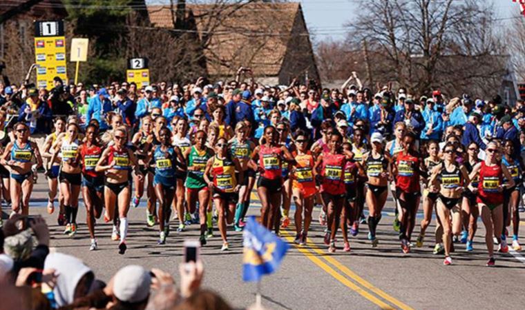 Dünyanın en önemli maratonlarından Boston Maratonu tamamlandı