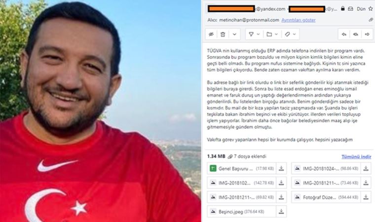 TÜGVA'yı savunan yönetici 'menfaatçi' denilerek fişlenmiş