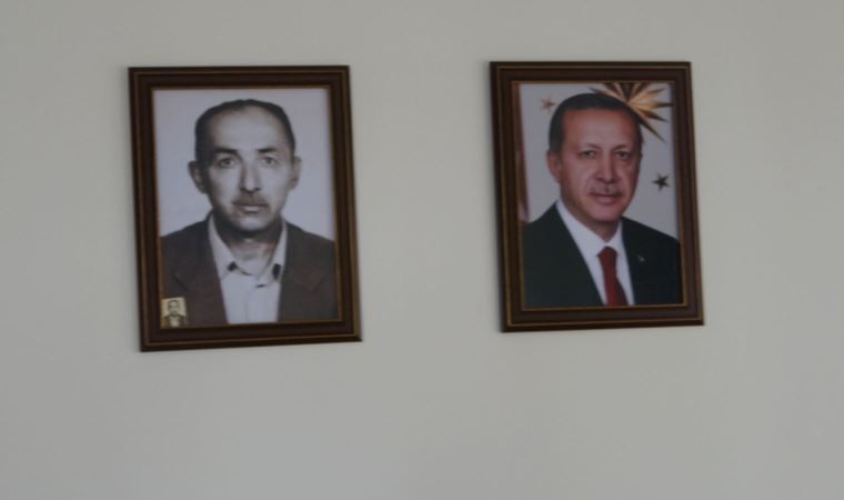 Yangın mağduru kadına Erdoğan'ın fotoğrafı hediye edildi: Babasına benzetti