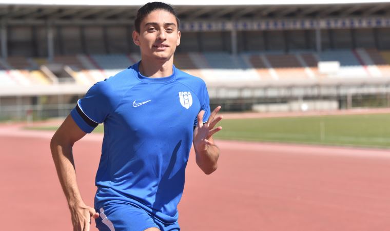 Tesadüfen atletizmle tanışan Emre, gözünü olimpiyata dikti