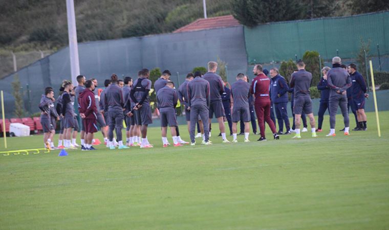 Trabzonspor, Rizespor hazırlıklarını sürdürdü