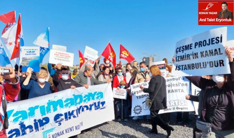 Çeşmelilerden talan projesine 'hayır'