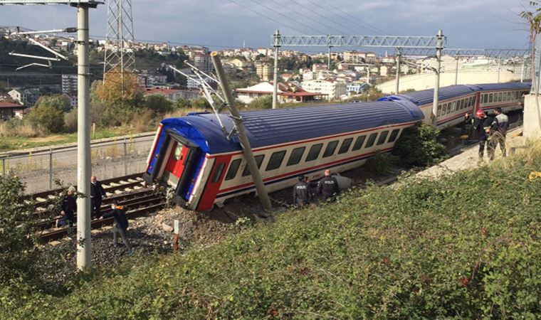 Son dakika: Kocaeli'nin Gebze ilçesinde tren kazası