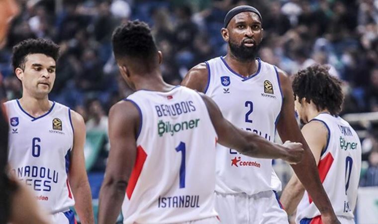 Anadolu Efes, Zalgiris'i farklı geçti