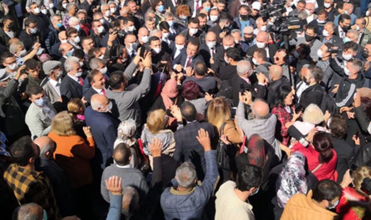 Ekrem İmamoğlu'na Gümüşhane'de yoğun ilgi