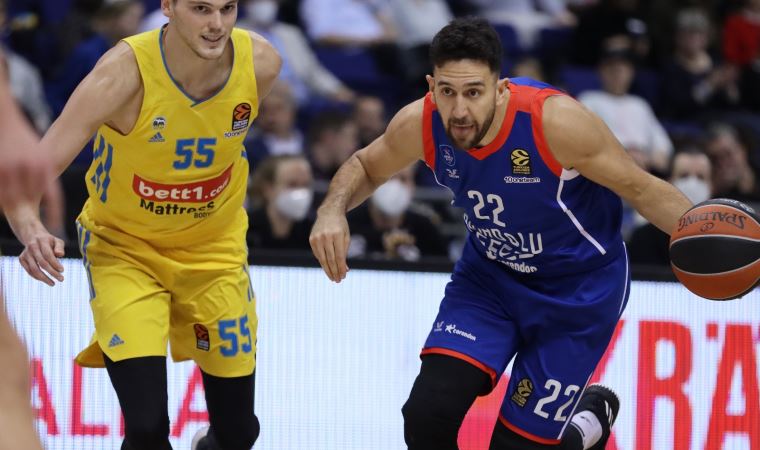 Anadolu Efes, Almanya'da farklı kazandı