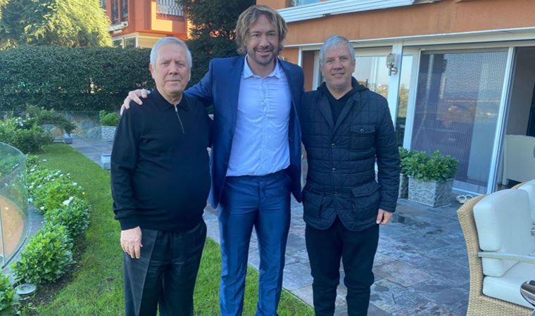 Diego Lugano'dan Aziz Yıldırım'a ziyaret