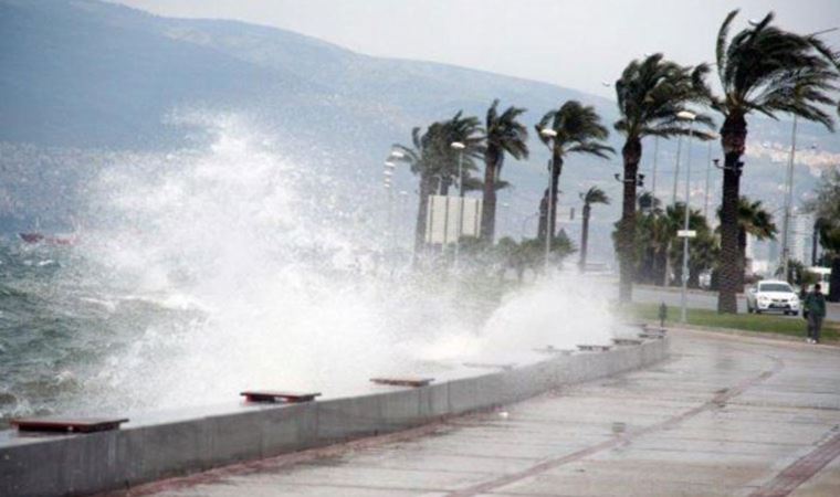 Meteorolojiden Kuzey Ege için fırtına uyarısı