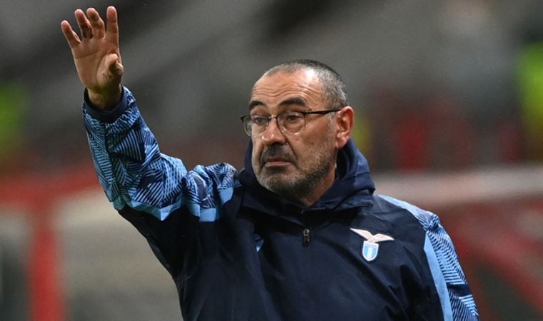 Lazio Teknik Direktörü Maurizio Sarri: Grubu lider bitirebiliriz